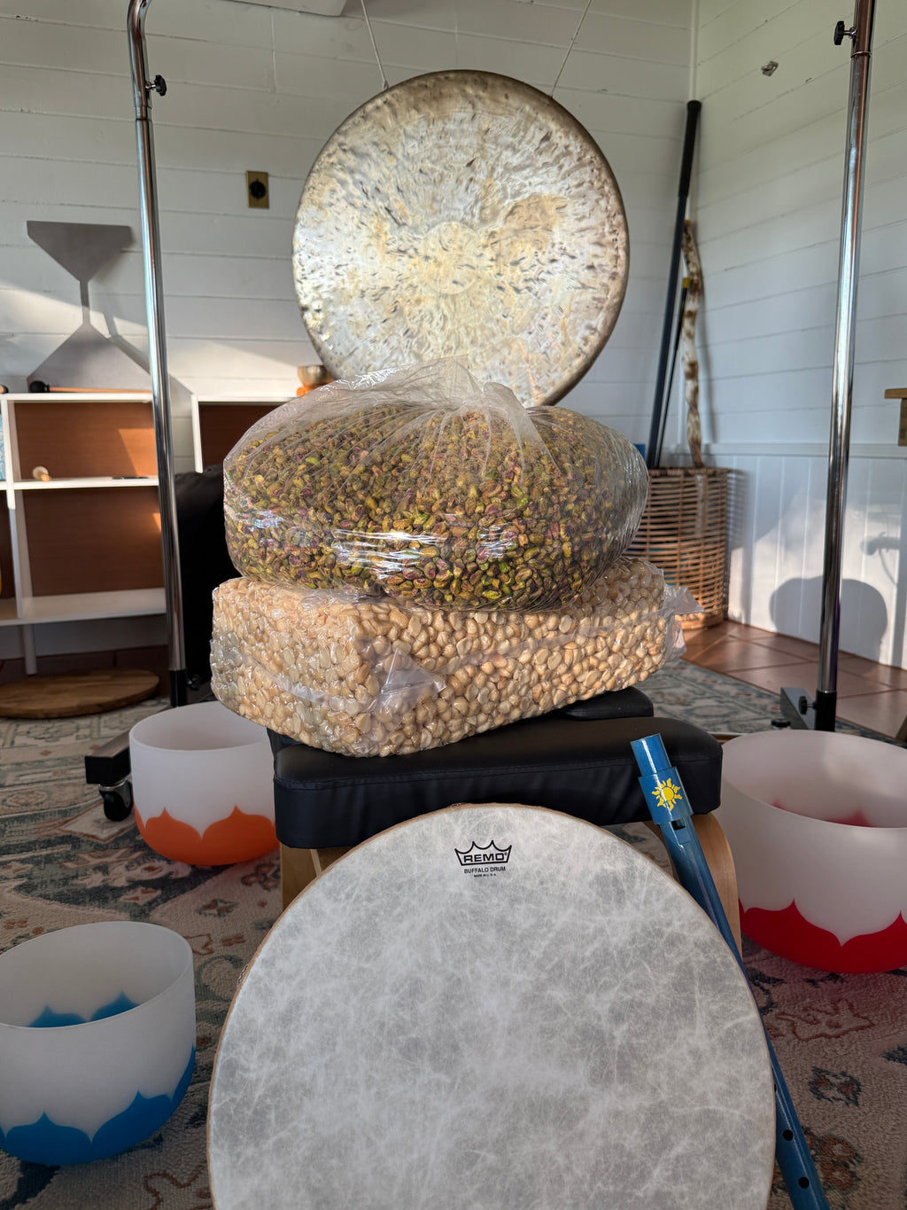 Organic Pistachio & Macadamia Nut Mix, Bathed in Sound Frequencies (Batch 1: Intuition)