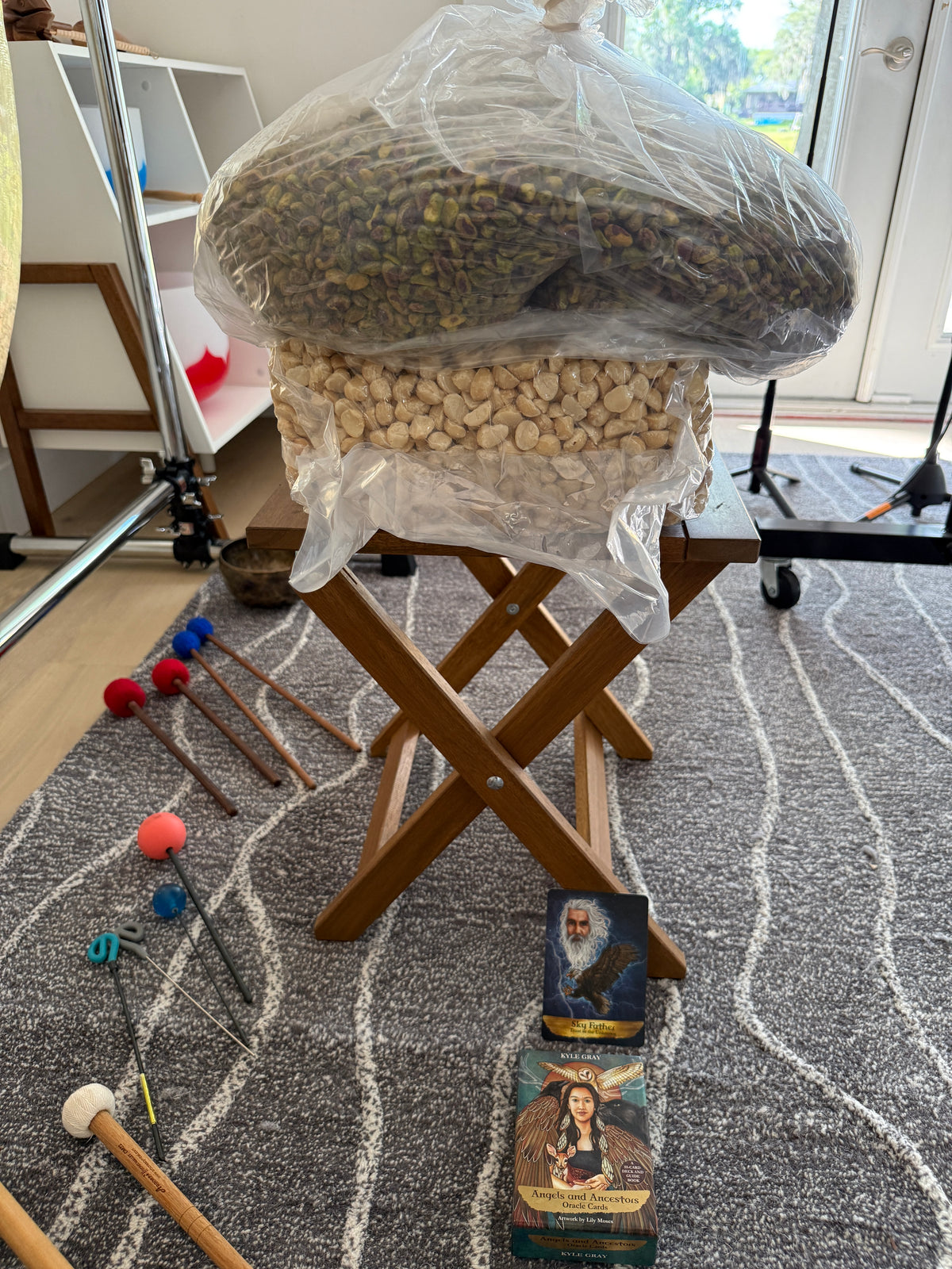 Organic Pistachio & Macadamia Nut Mix, Bathed in Sound Frequencies