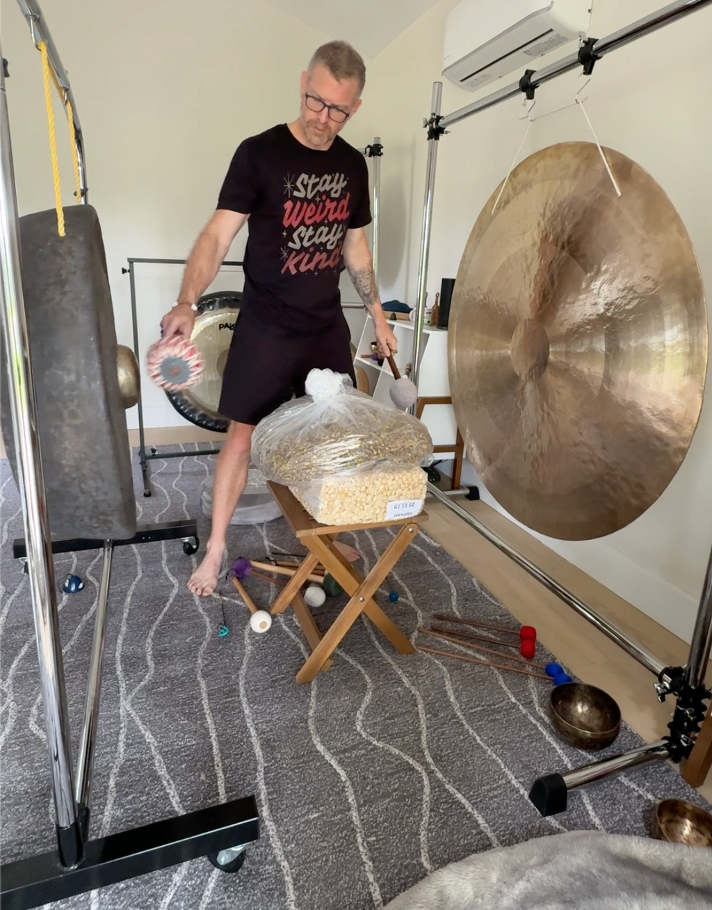 Organic Pistachio & Macadamia Nut Mix, Bathed in Sound Frequencies