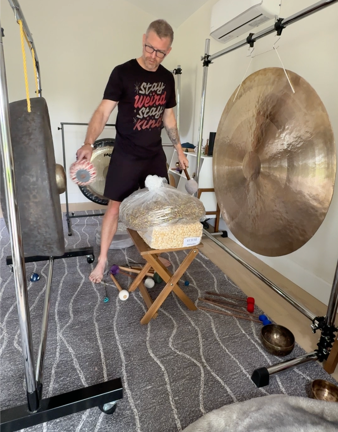 Organic Pistachio & Macadamia Nut Mix, Bathed in Sound Frequencies