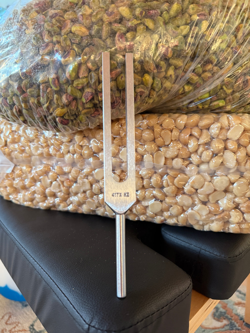 Organic Pistachio & Macadamia Nut Mix, Bathed in Sound Frequencies (Batch 1: Intuition)